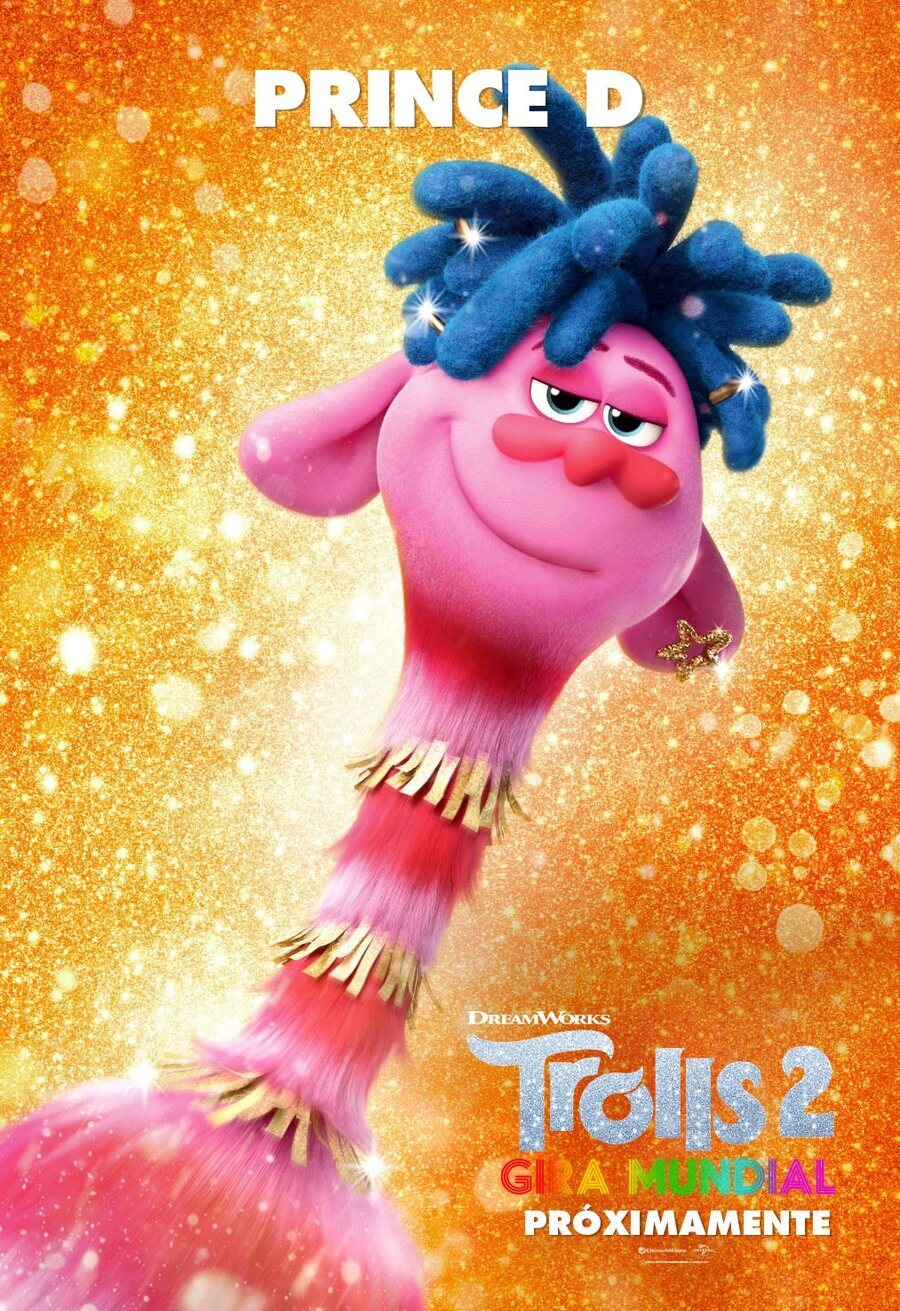 Cartel de Trolls World Tour - Cartel Prince D
