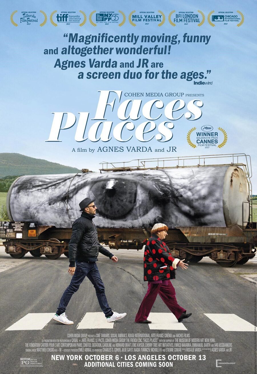 Cartel de Rostros y lugares - Faces Places