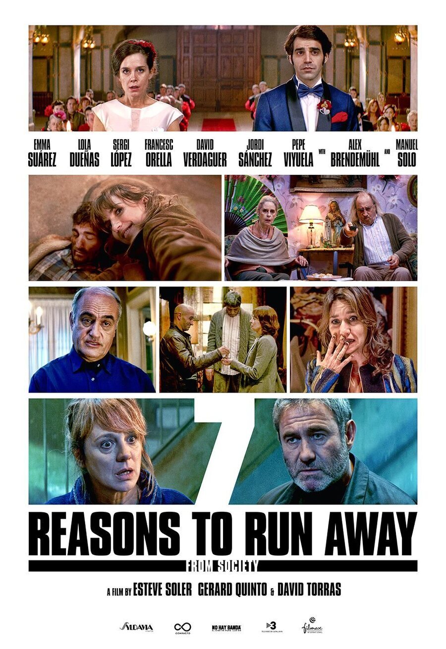 Cartel de 7 Razones Para Huir - Cartel