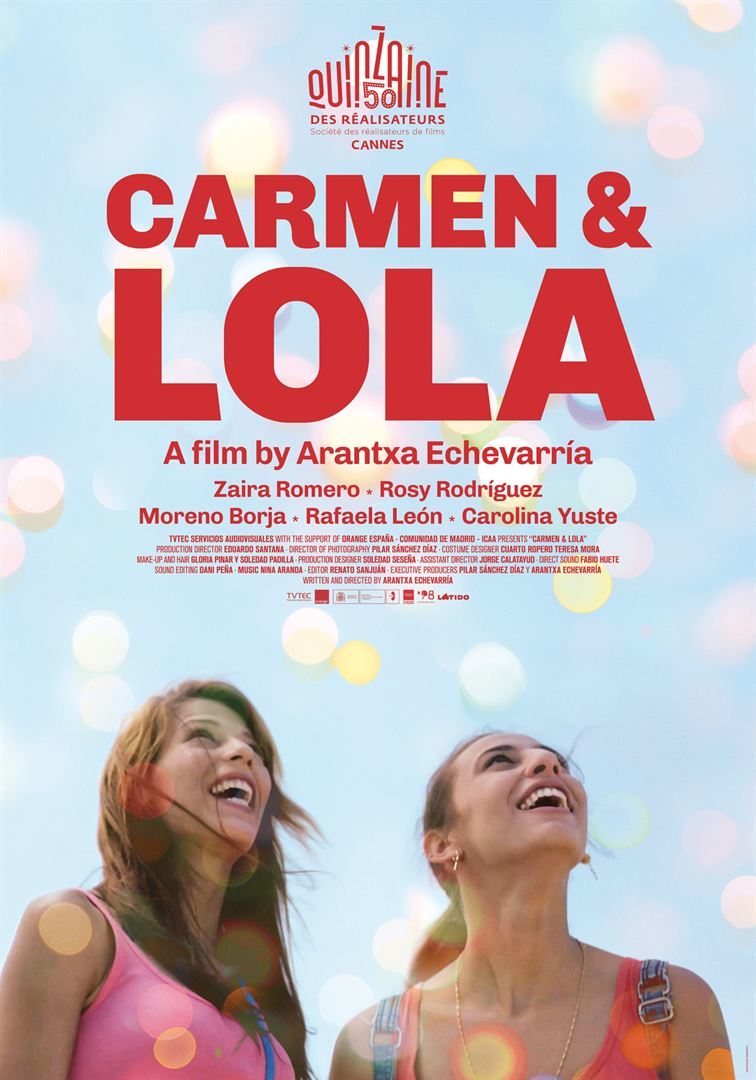 Cartel de Carmen y Lola - Póster inglés