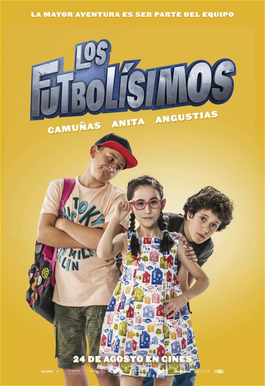 Cartel de Los Futbolísimos - Póster personajes #1