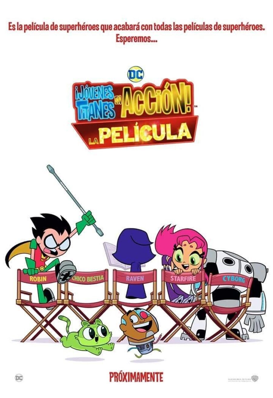 Cartel de ¡Jóvenes Titanes en acción! La película - México