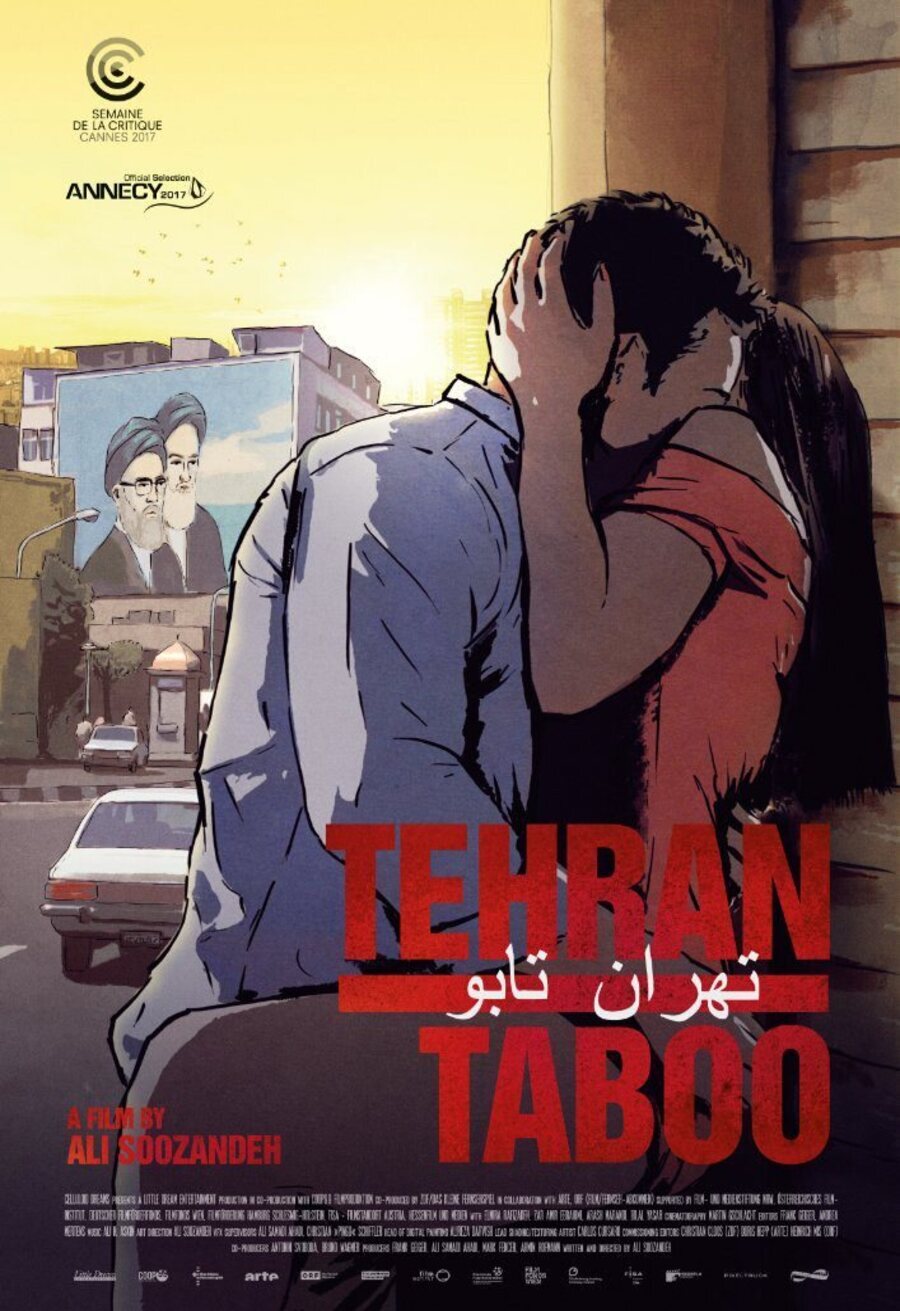 Cartel de Teheran Tabu - UK