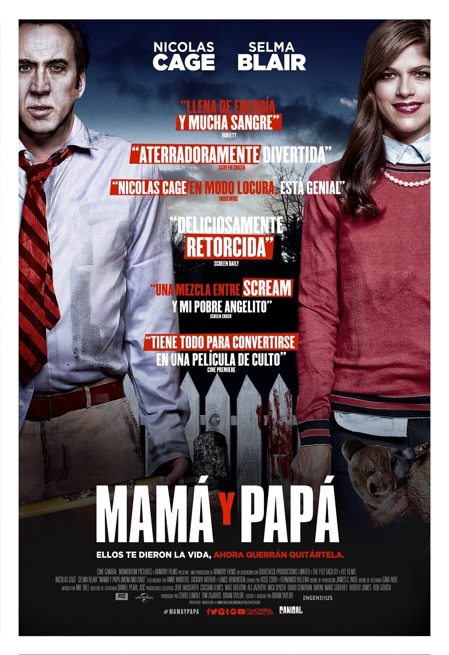 Cartel de Mamá y papá - Cartel México