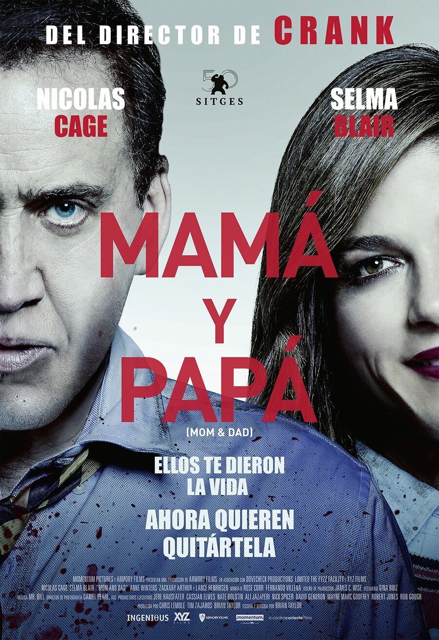 Cartel de Mamá y papá - España
