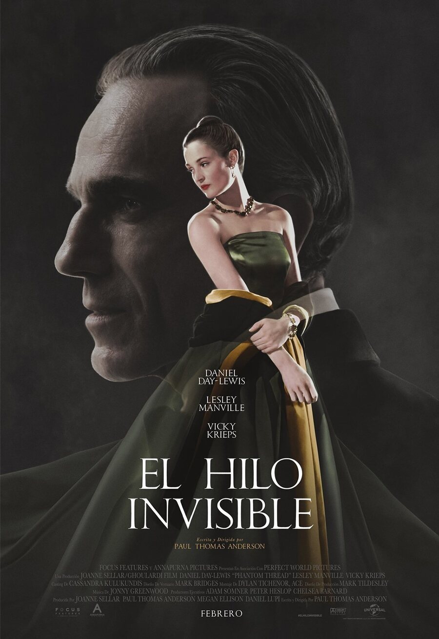 Cartel de El hilo fantasma - España #2