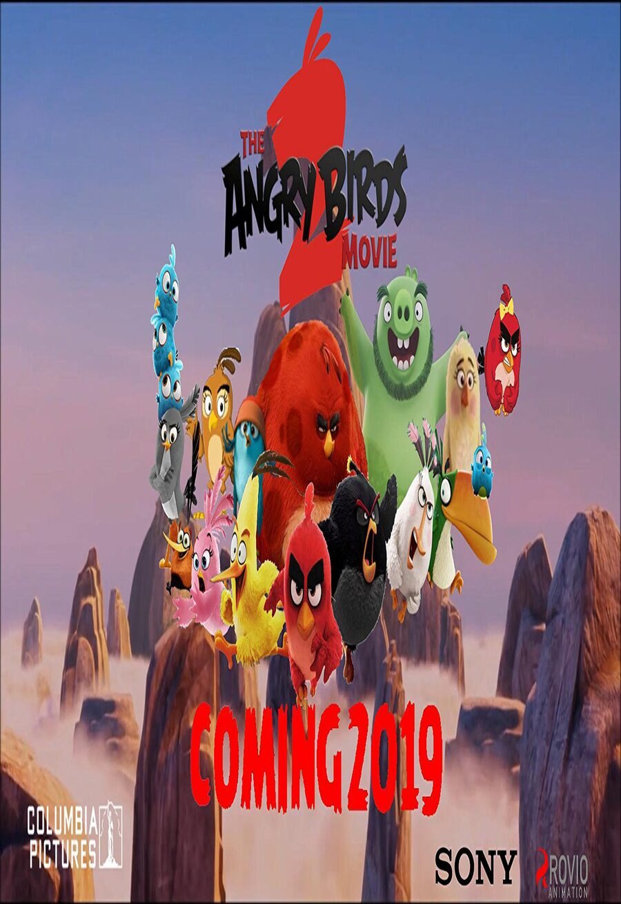 Cartel de Angry Birds 2 - Estados Unidos