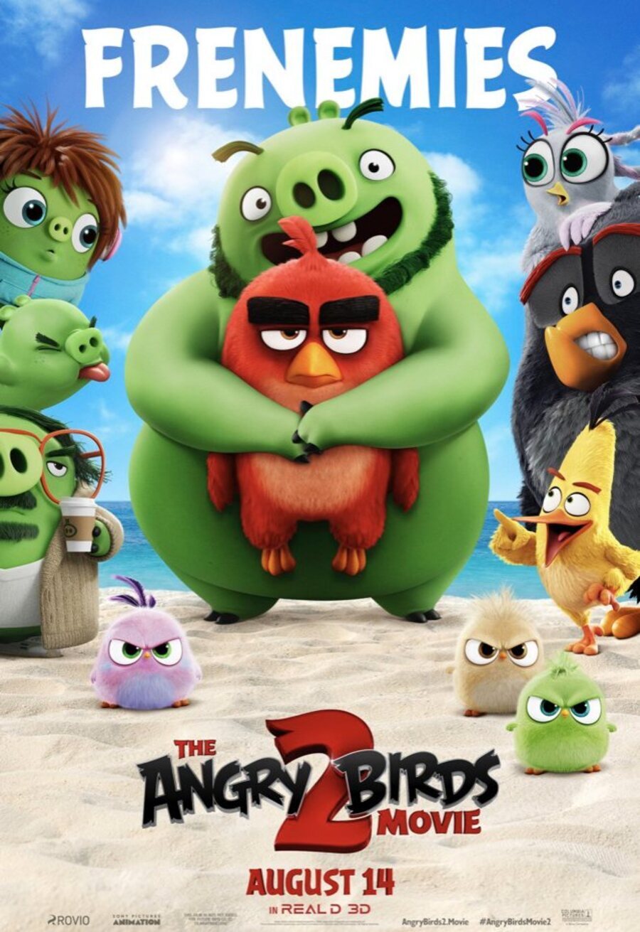 Cartel de Angry Birds 2 - THE ANGRY BIRDS MOVIE 2