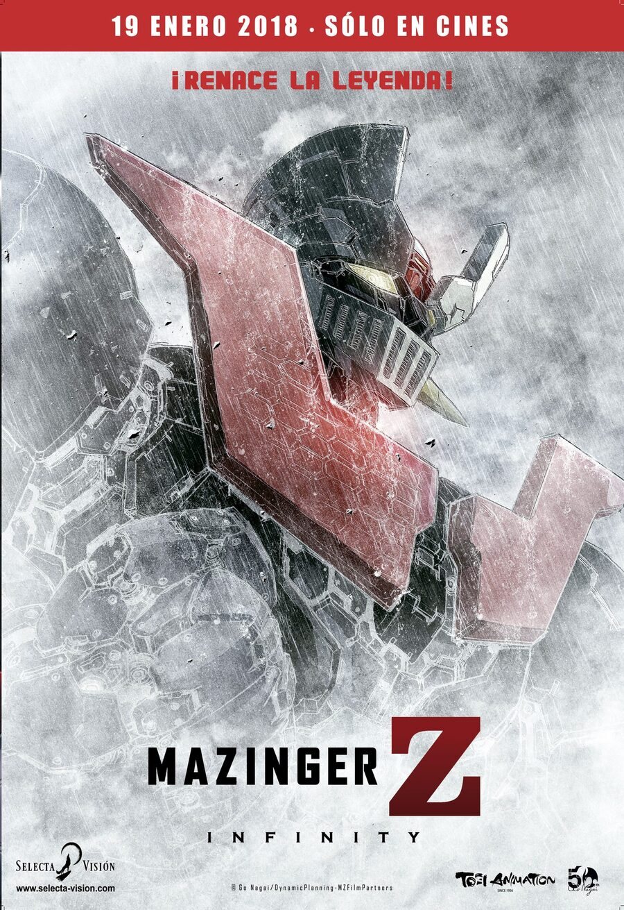 Cartel de Mazinger Z Infinity - España