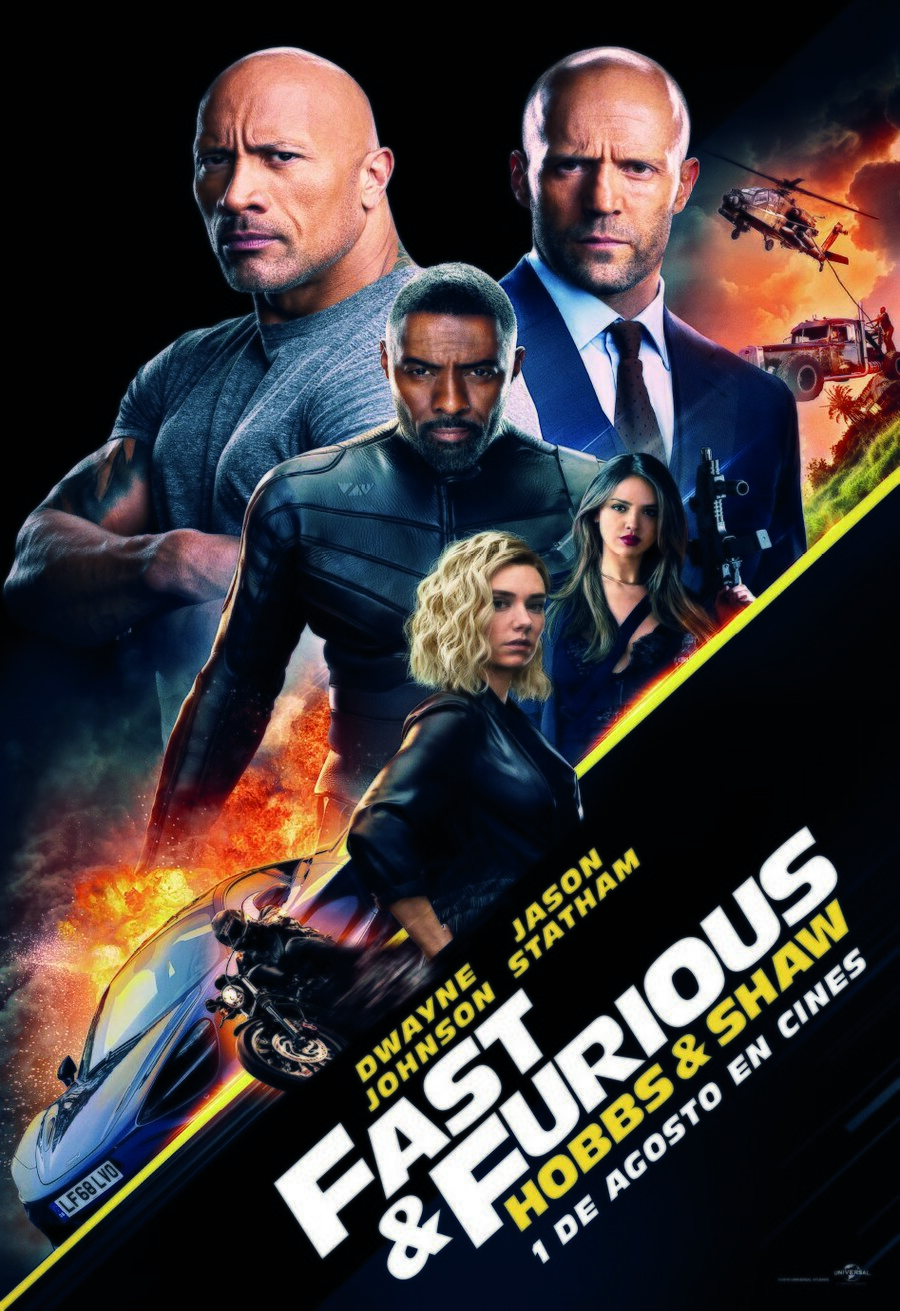 Cartel de Rápidos y furiosos: Hobbs & Shaw - Póster