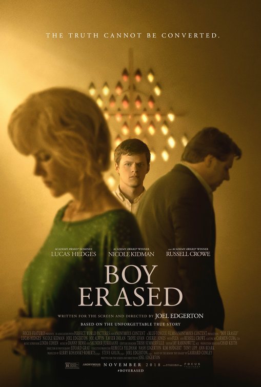 Cartel de Corazón borrado - Poster 'Boy Erased'