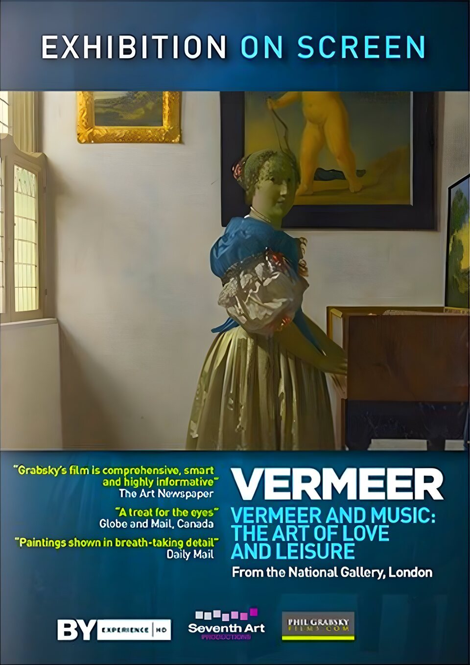 Cartel de Vermeer and Music: The Art of Love and Leisure - Reino Unido
