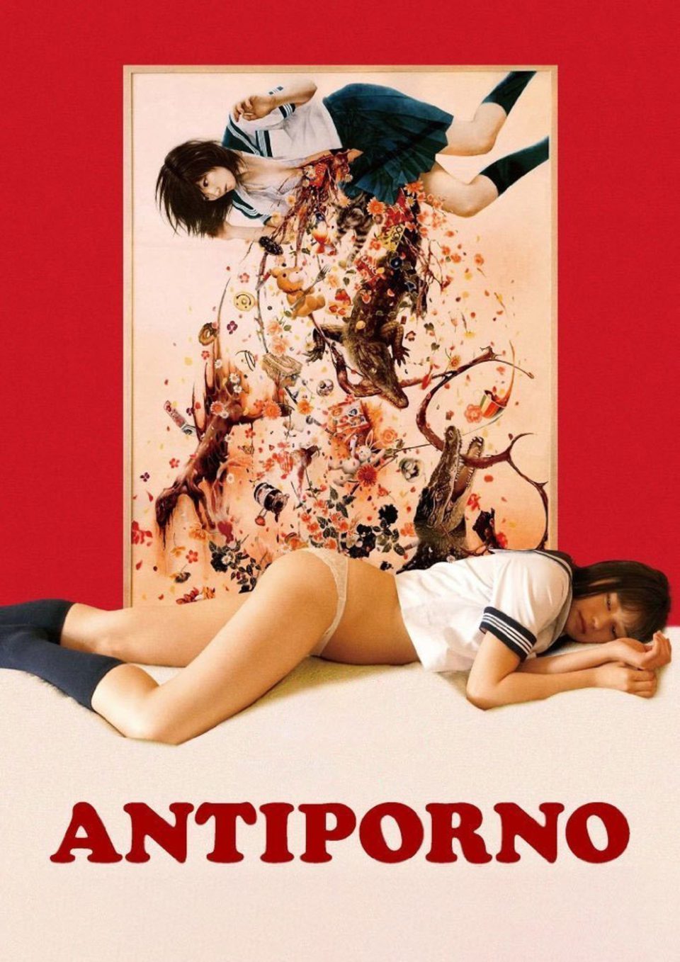 Cartel de Antiporno - Antiporno