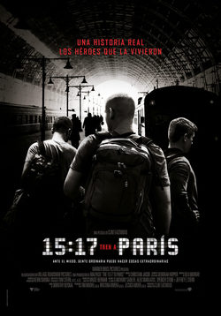 Cartel de The 15:17 to Paris