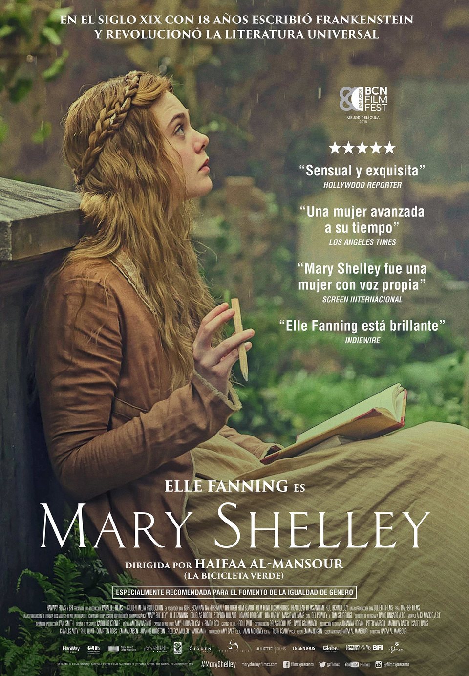 Cartel de Mary Shelley - España