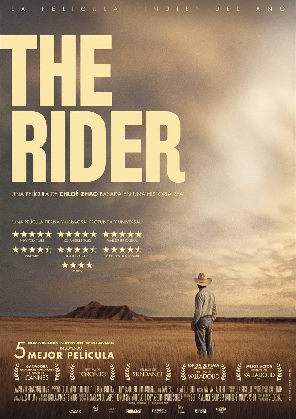 Cartel de The Rider - España