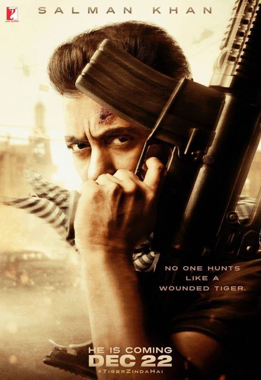 Cartel de Tiger Zinda Hai - Inglés
