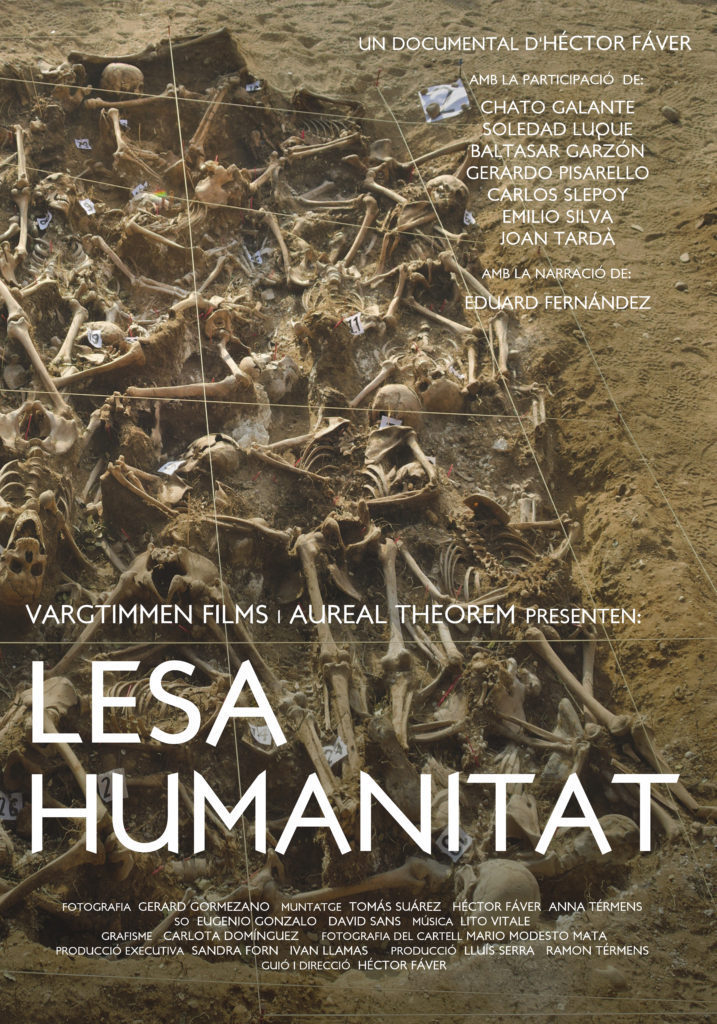 Cartel de Lesa Humanitat - Cartel catalán