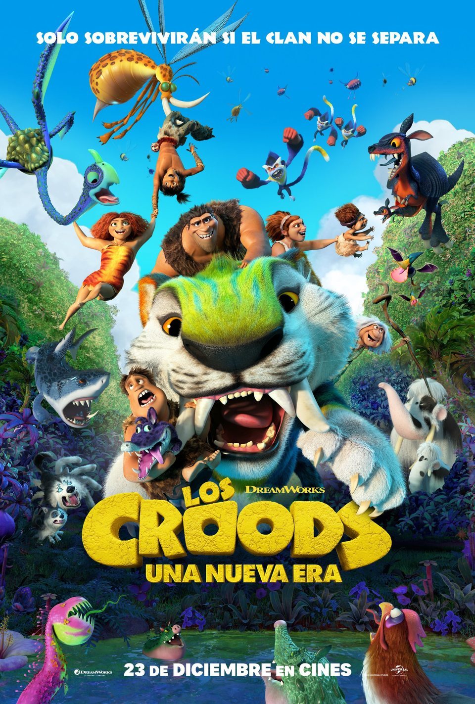 Cartel de The Croods 2 - España