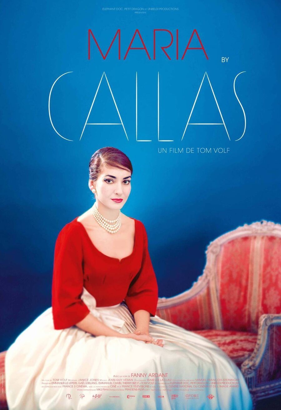 Cartel de Maria por Callas - Francia