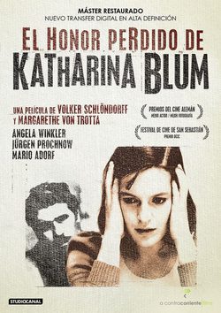 Cartel de El honor perdido de Katharina Blum