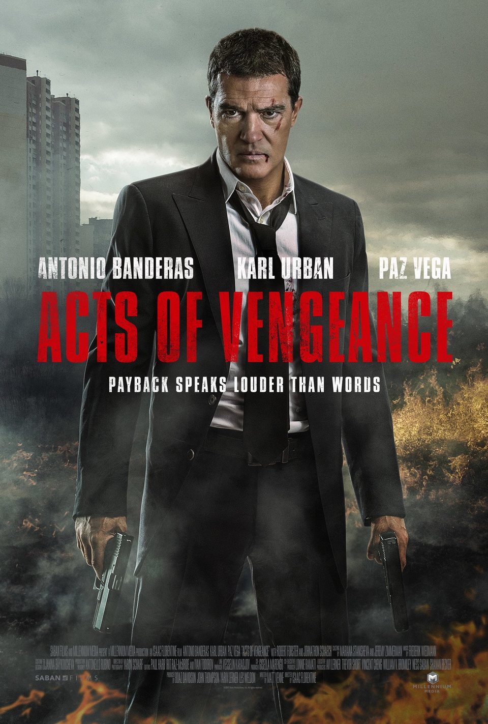 Cartel de Actos de Venganza - Poster 'Acts of Vengeance'