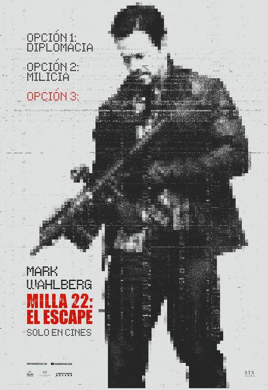 Cartel de Mile 22: El Escape - México