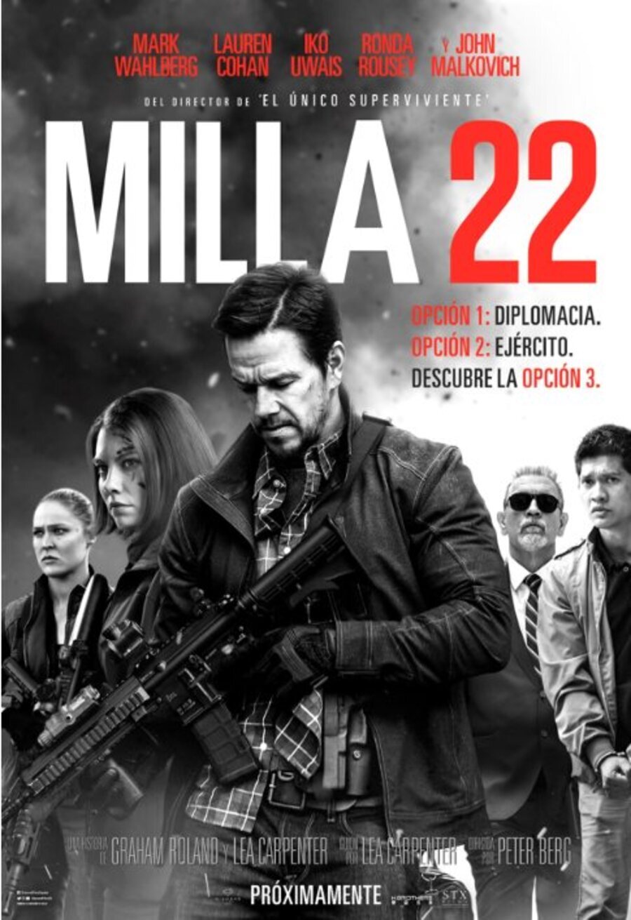 Cartel de Mile 22: El Escape - España #2