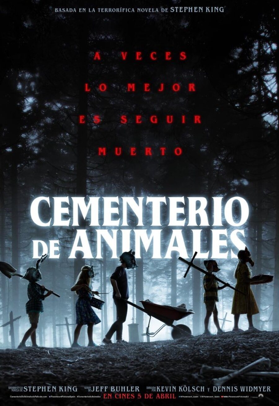 Cartel de Cementerio maldito - Póster oficial 'Cementerio de animales'