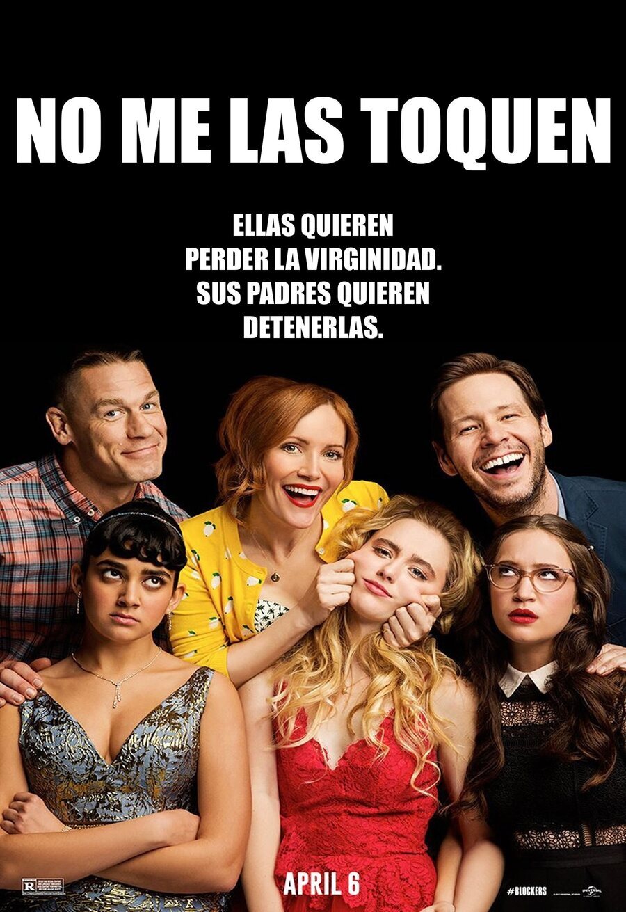 Cartel de No me las toquen - México
