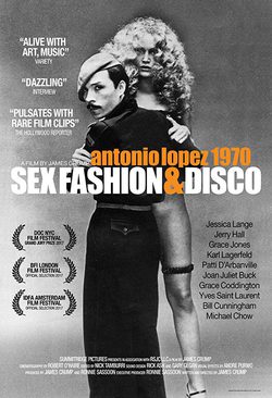 Cartel de Antonio Lopez 1970: Sex, Fashion & Disco