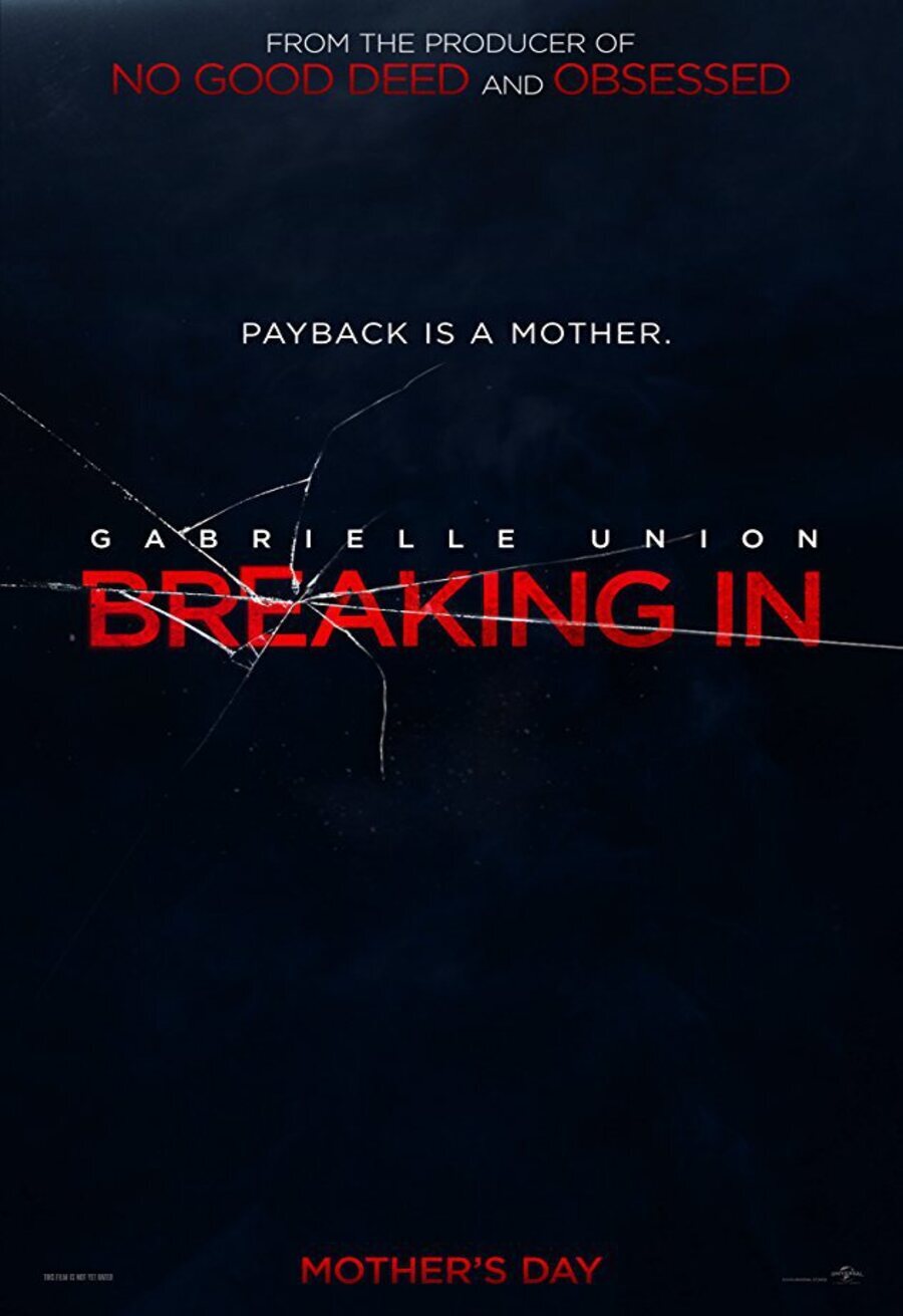 Cartel de Breaking In - 