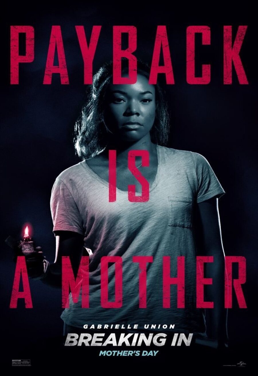 Cartel de Breaking In - EEUU #2