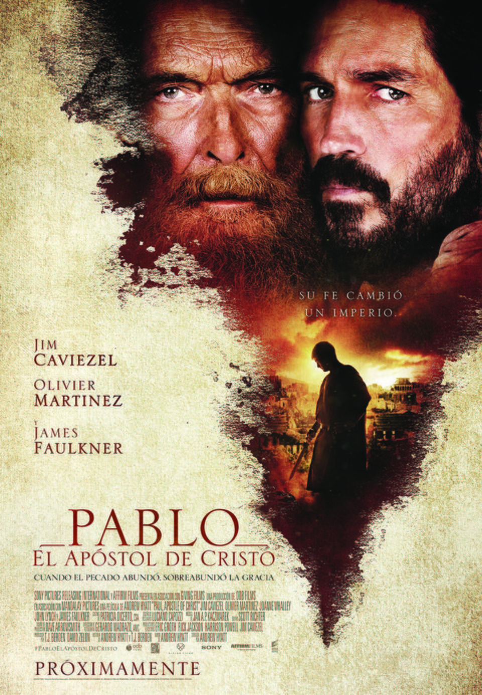 Cartel de Pablo, el apóstol de Cristo - España