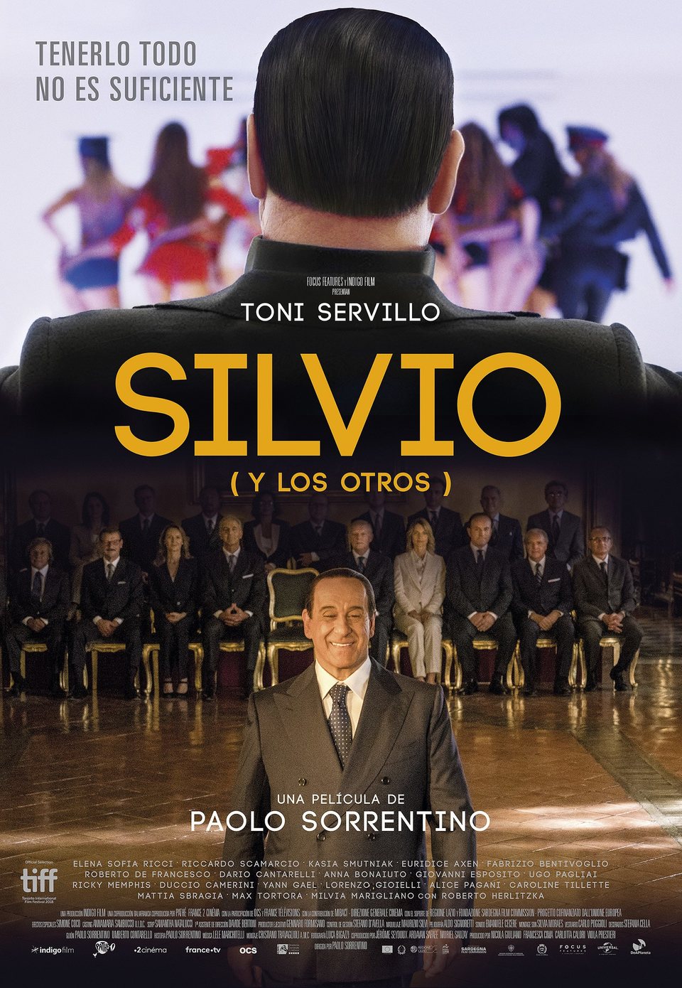 Cartel de Loro - Poster español 'Silvio (y los otros)'