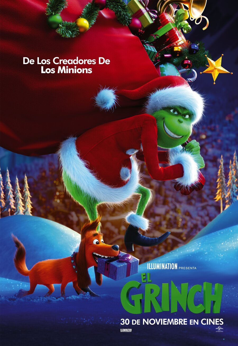 Cartel de El Grinch - España definitivo
