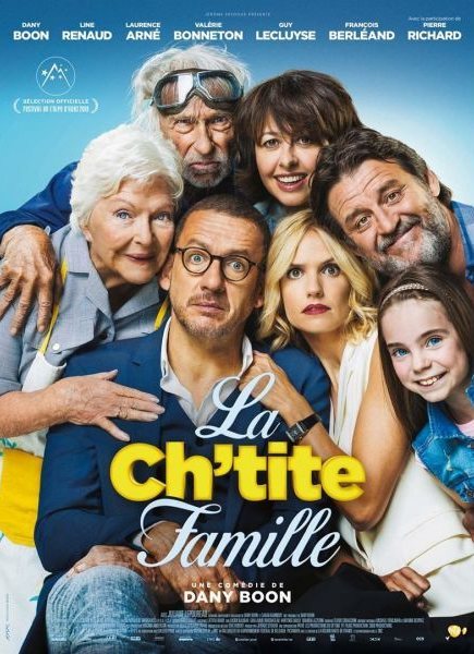 Cartel de La ch'tite famille - Mi familia del norte