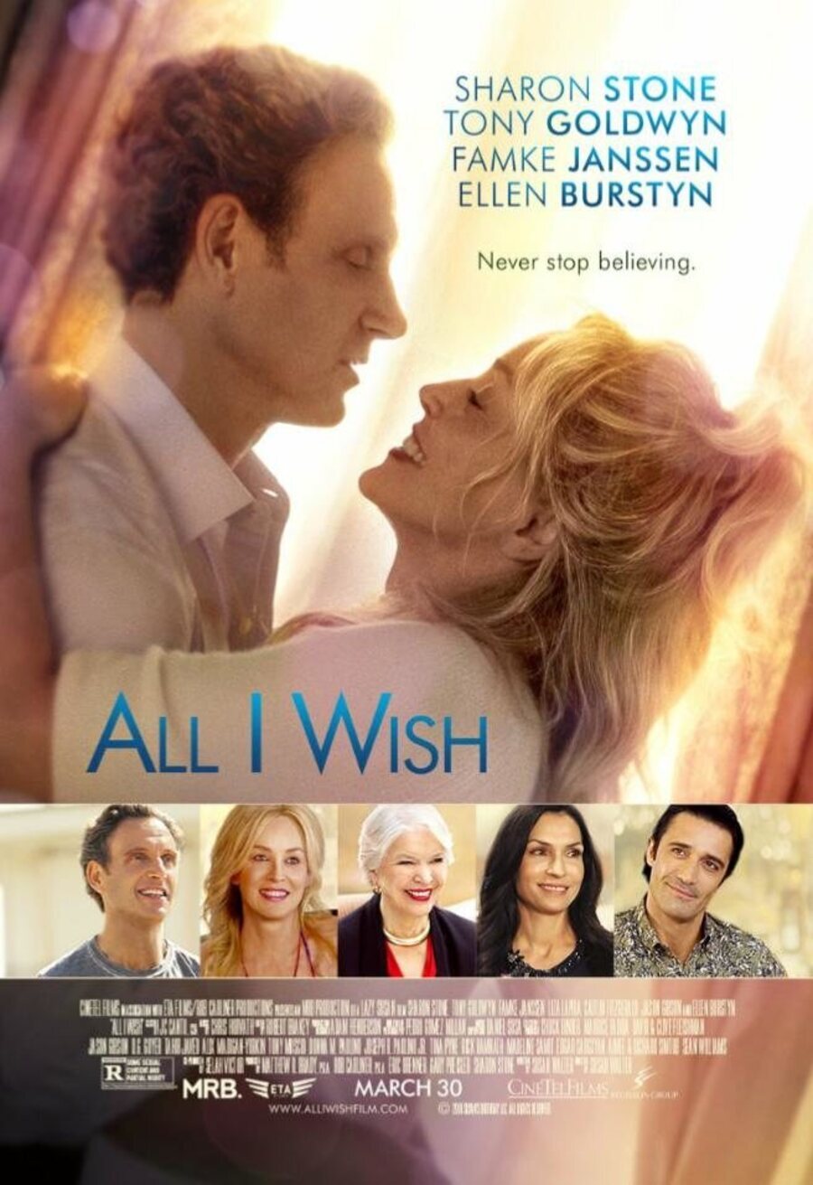 Cartel de All I Wish - Estados Unidos