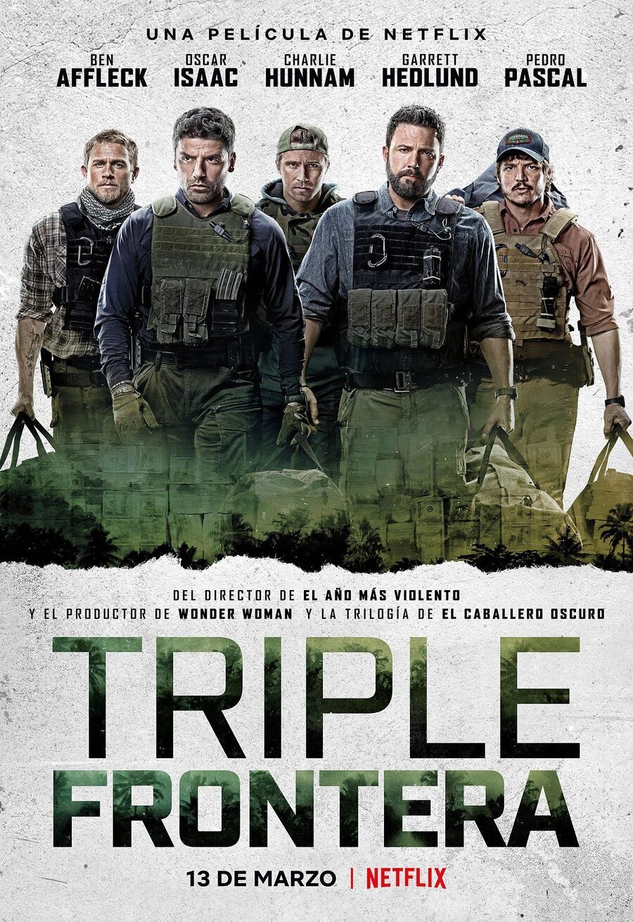 Cartel de Triple Frontier - España
