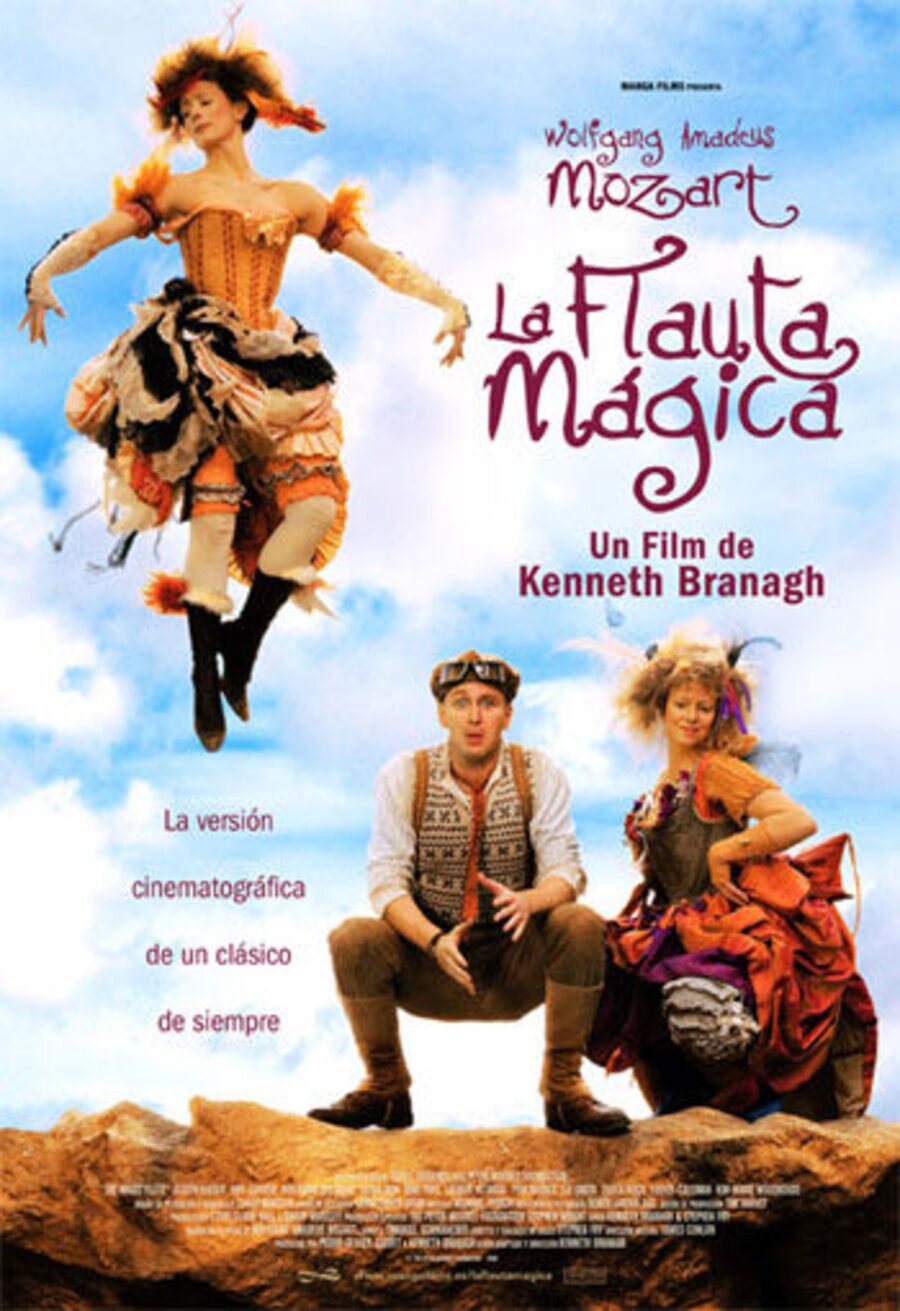 Cartel de La flauta mágica de Kenneth Branagh - Francia