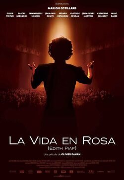 Cartel de La vida en rosa (La môme)