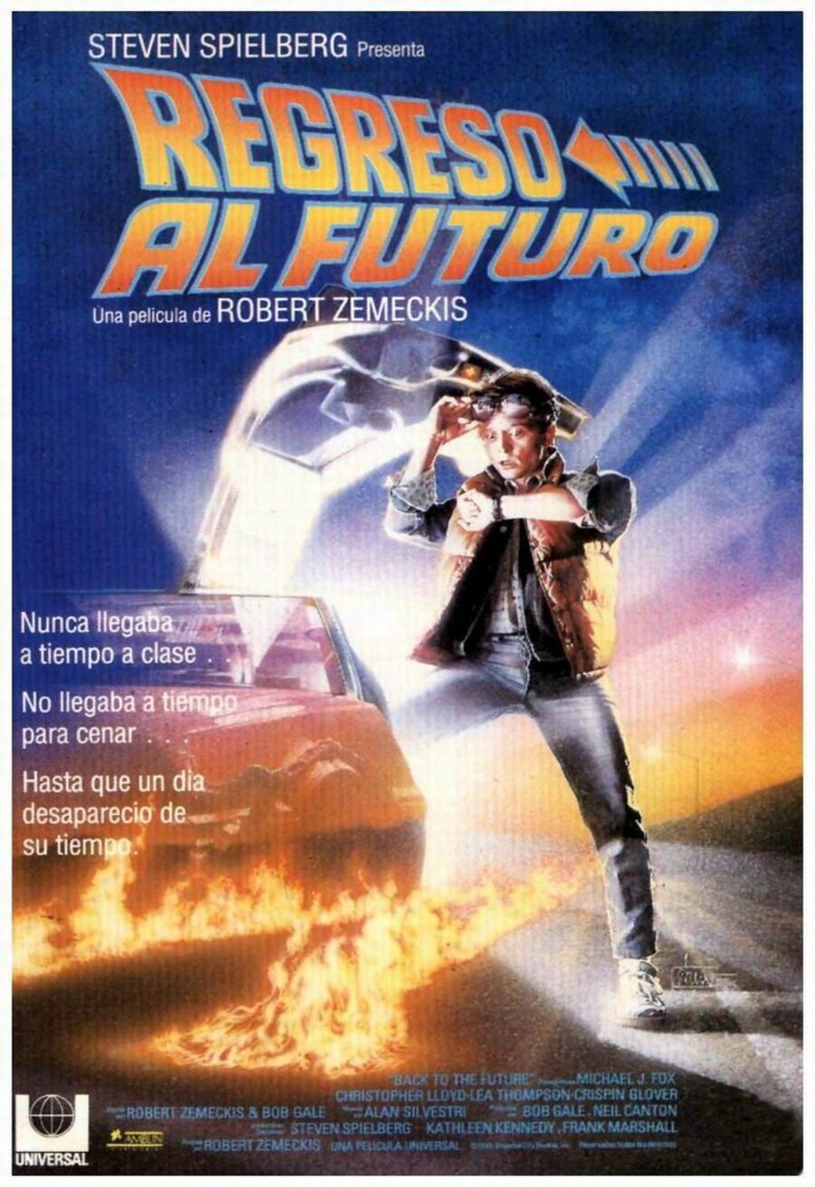 Cartel de Volver al futuro - España