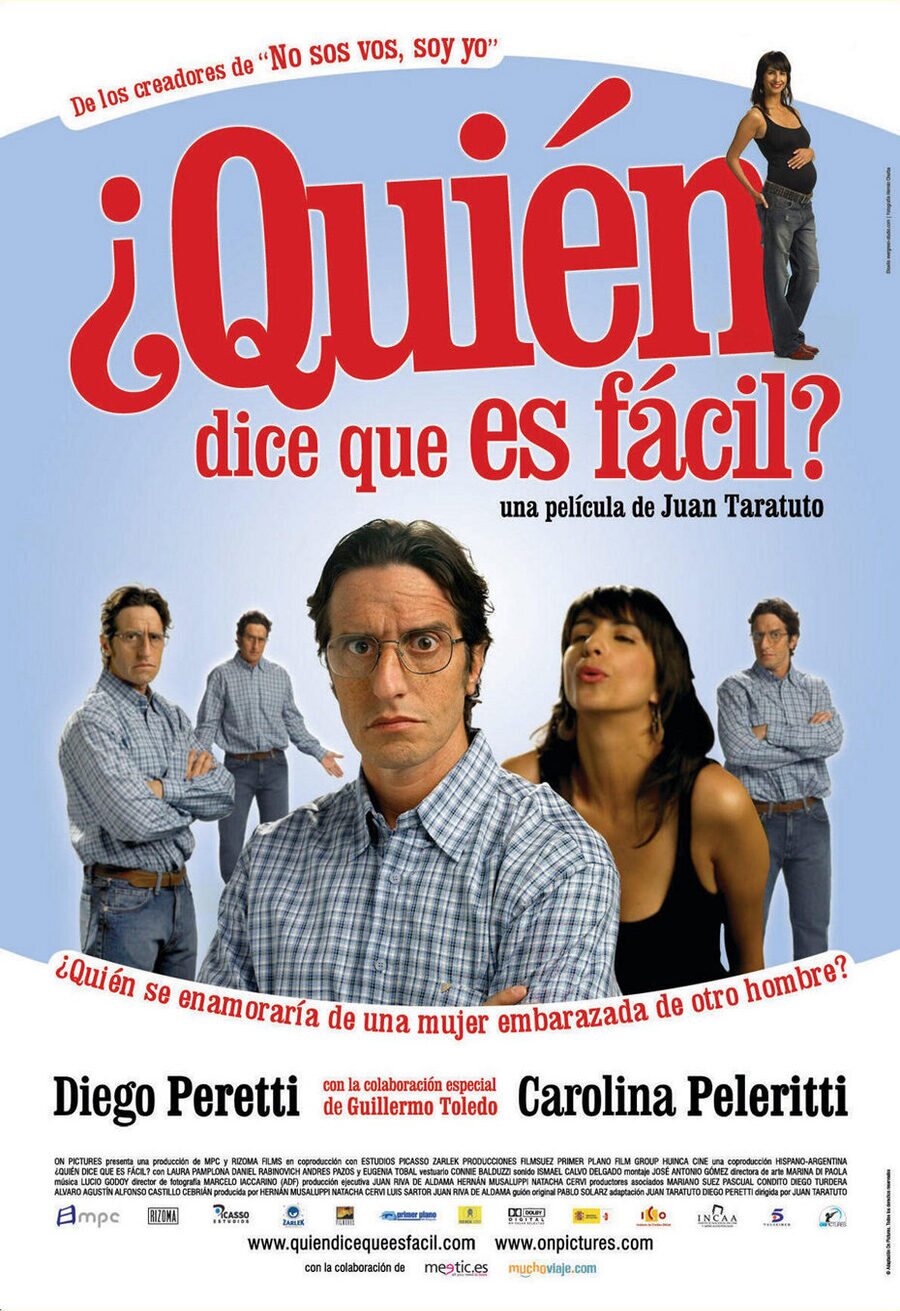 Cartel de ¿Quién dice que es fácil? - Argentina