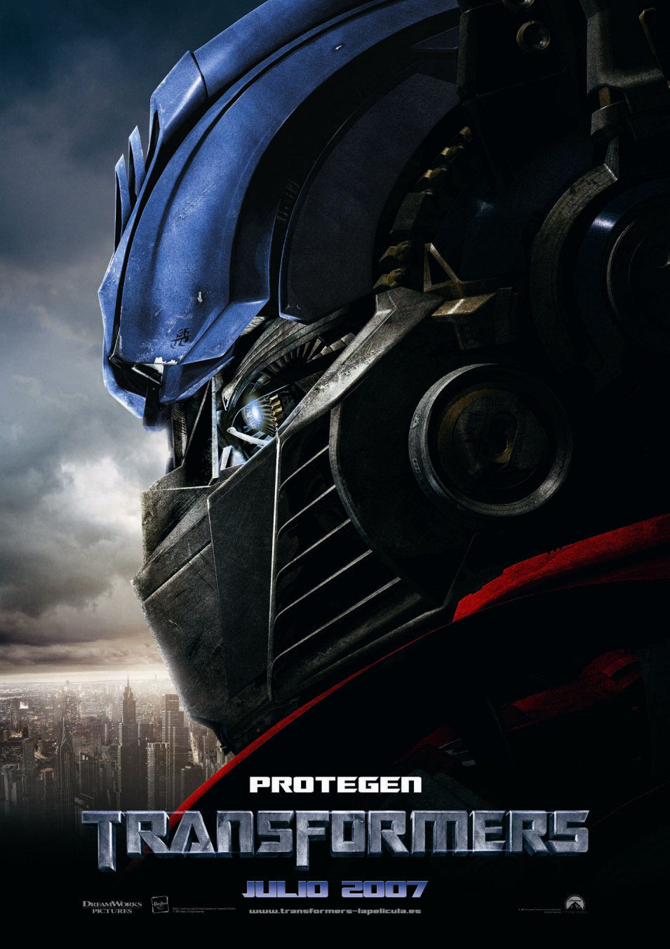 Cartel de Transformers - España