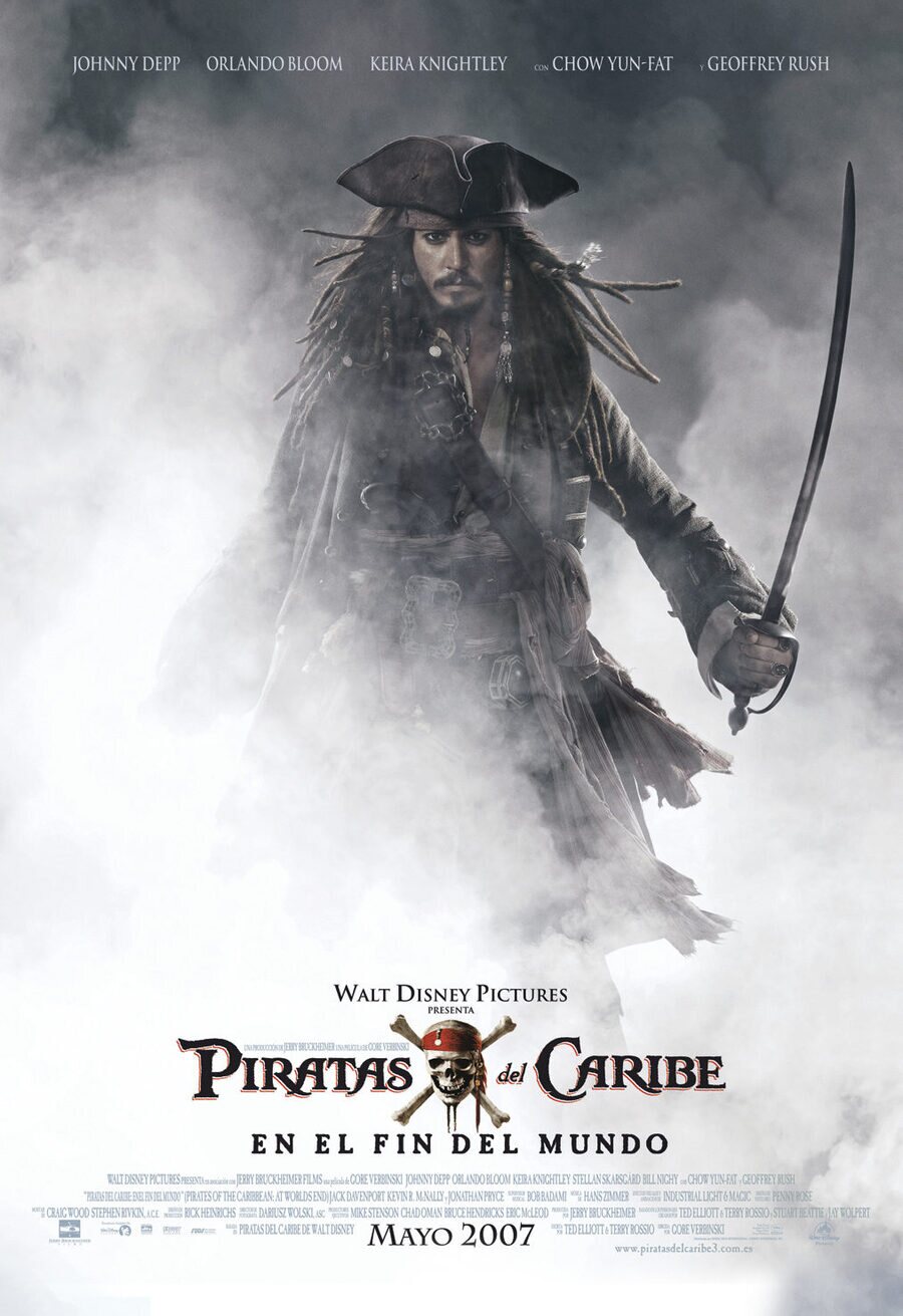 Cartel de Piratas del Caribe: En el fin del mundo - España