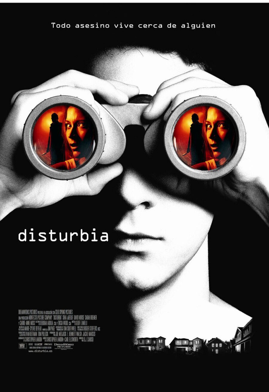 Cartel de Disturbia - España