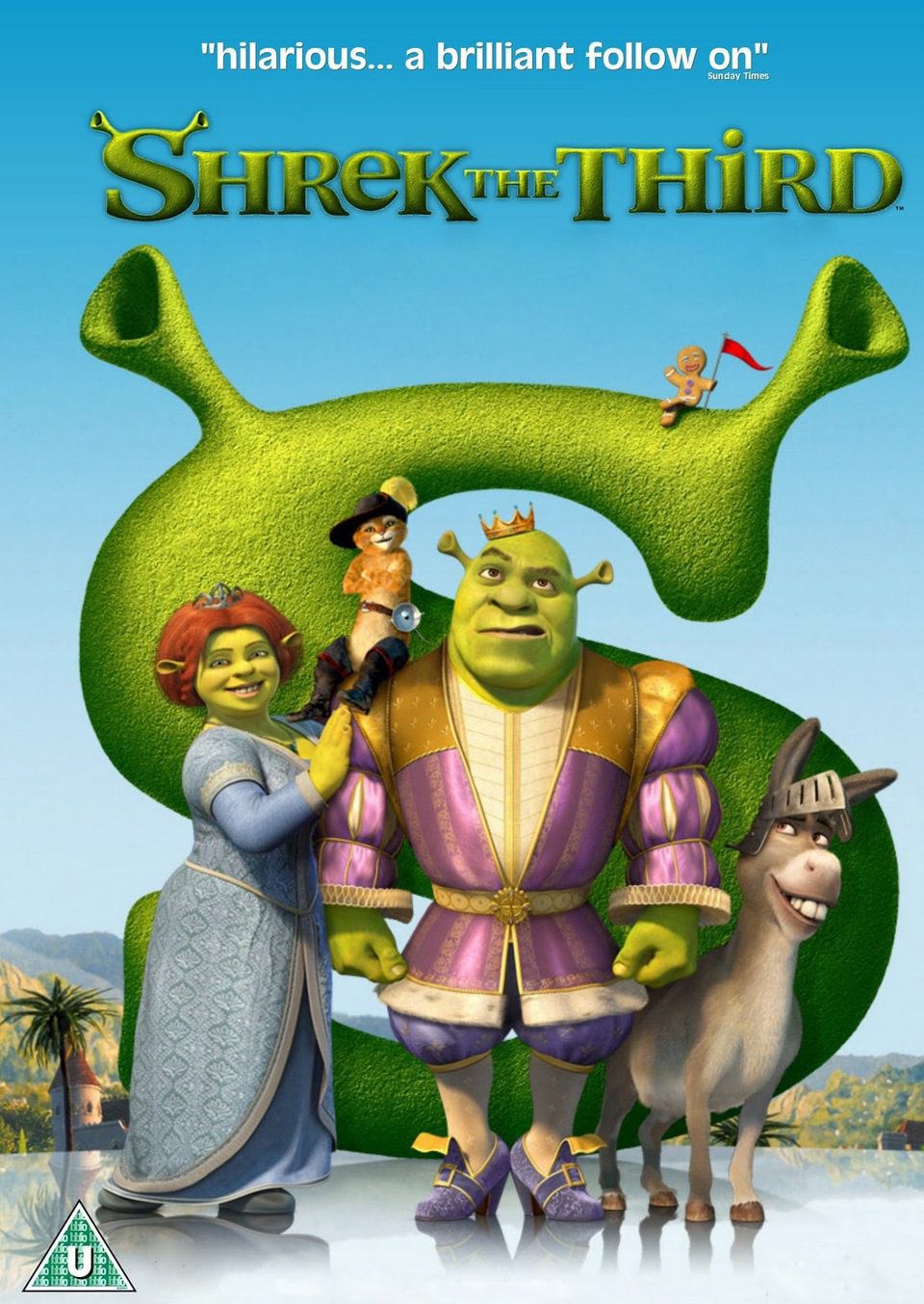Cartel de Shrek Tercero - Reino Unido