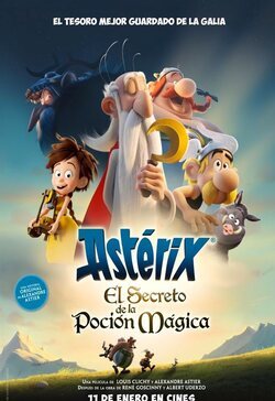 Cartel de Astérix: El secreto de la poción mágica