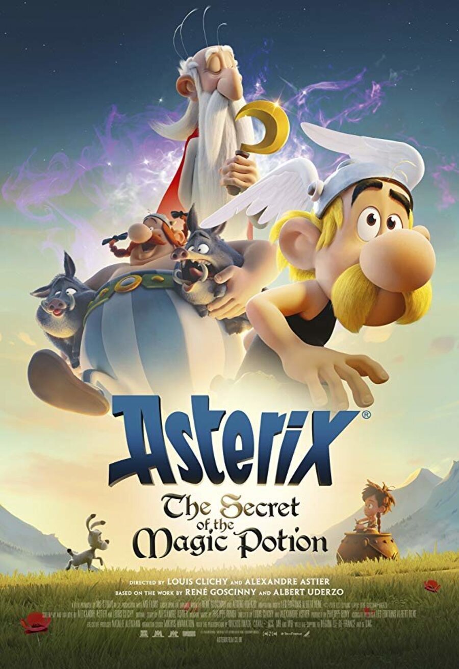Cartel de Astérix: El secreto de la poción mágica - Cartel UK