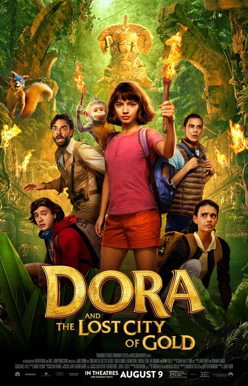 Cartel de Dora y la ciudad perdida - Poster EEUU